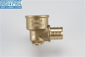 BRASS DROP EAR ELBOWS BARCODED