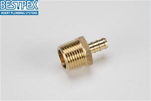 BRASS MALE ADAPTER BARCODED