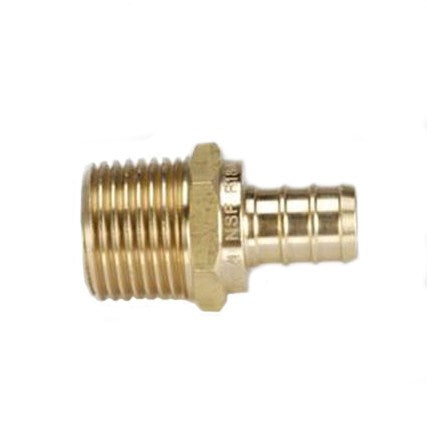 BRASS MALE ADAPTER BARCODED