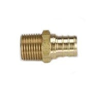 BRASS MALE ADAPTER BARCODED