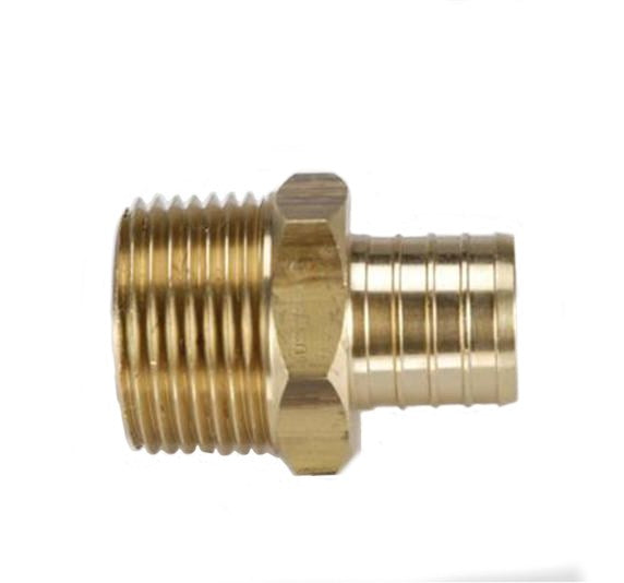 BRASS MALE ADAPTER BARCODED