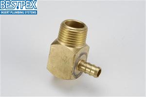 BRASS MALE ELBOW BARCODED