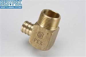 BRASS MALE ELBOW BARCODED