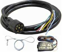 7-Way Trailer Cable with Breakaway Switch