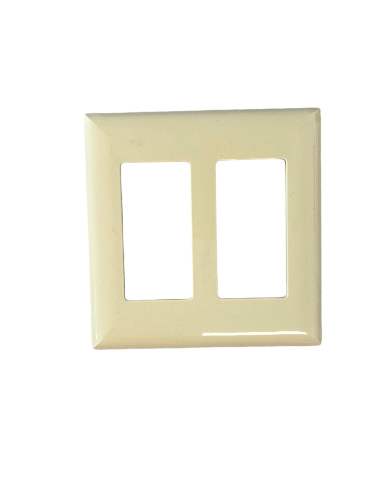 Pass & Seymour Self-Contained Device Two Gang Decorator Snap-On Wall Plate