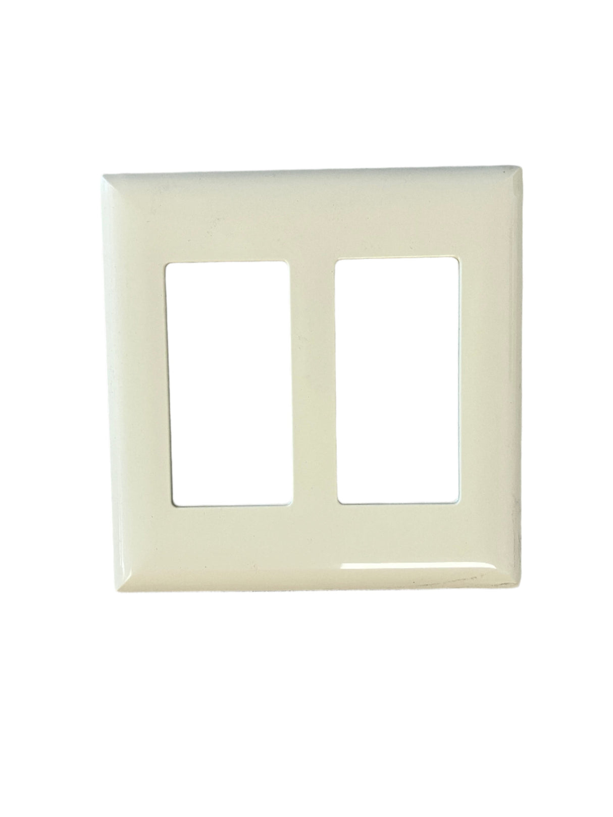 Pass & Seymour Self-Contained Device Two Gang Decorator Snap-On Wall Plate