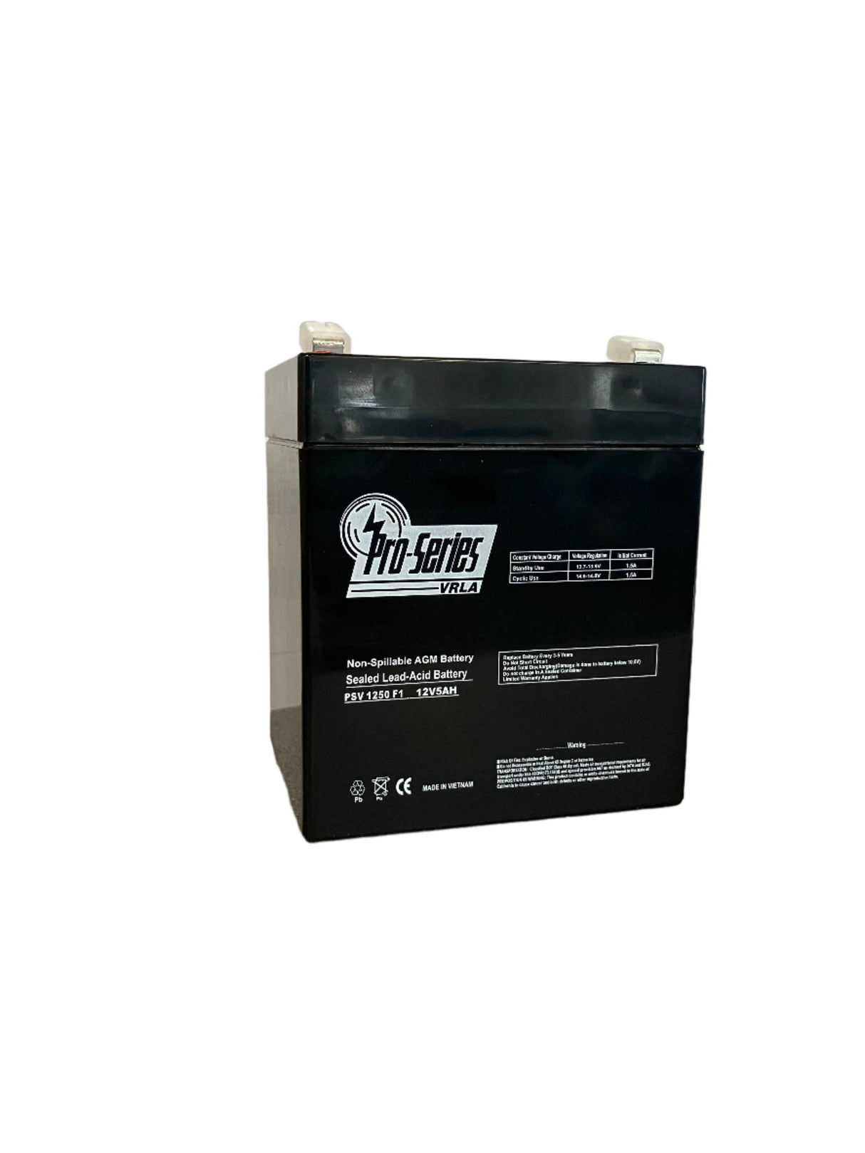 Pro-Series VRLA 12V 5Ah Battery