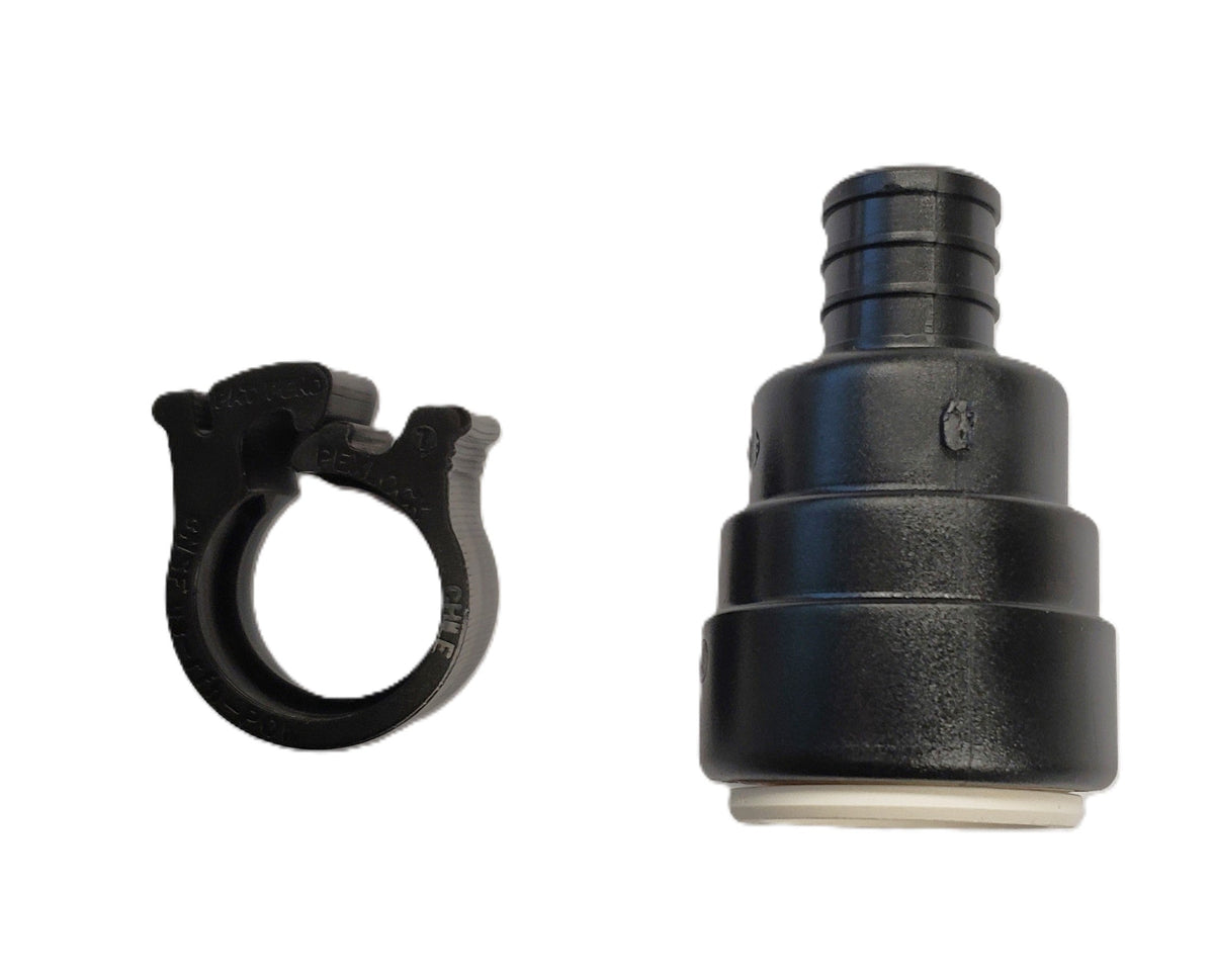 Pex Lock PEXLOCK RIDGED PIPE TO PEX CLAMP TRANSITION FITTING – Elkhart Supply ...