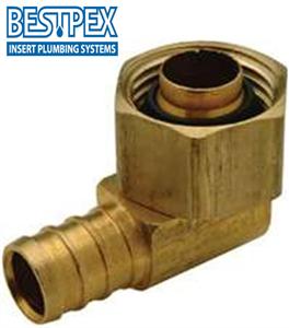 BRASS SWIVEL ELBOW BULK